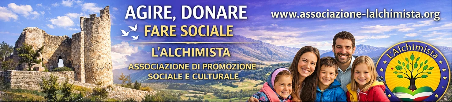 L’Alchimista APS — Agire, donare, fare sociale