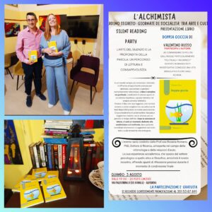 Silent Reading Party dedicato al romanzo “Doppia Goccia”