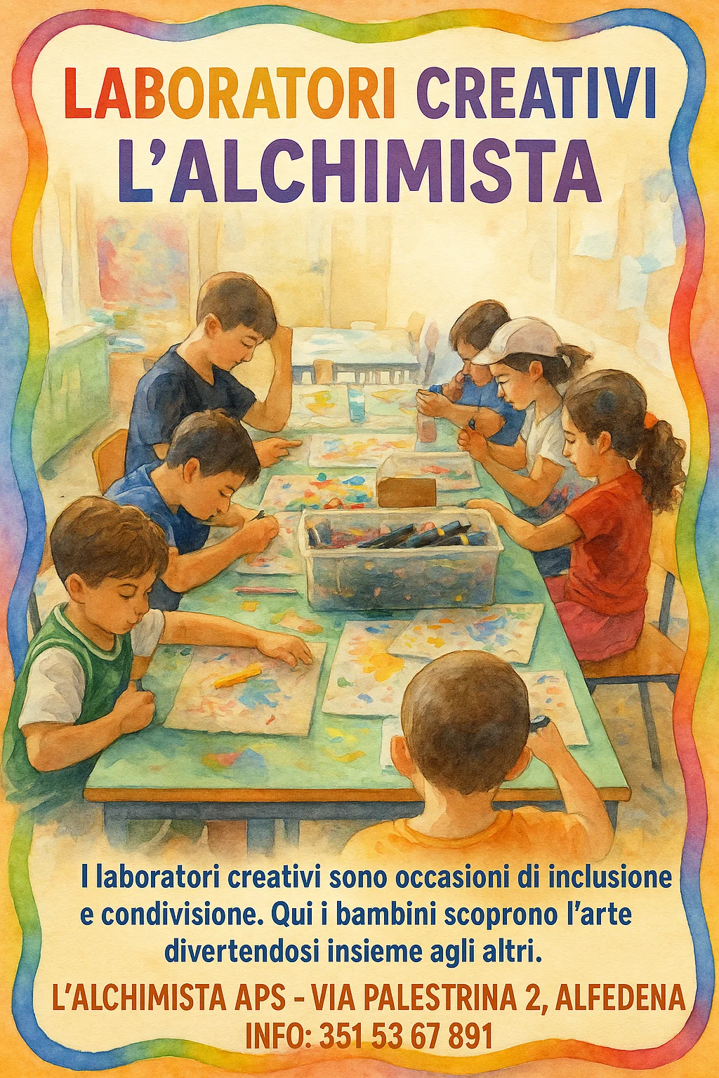 L’importanza dei laboratori creativi a L’Alchimista