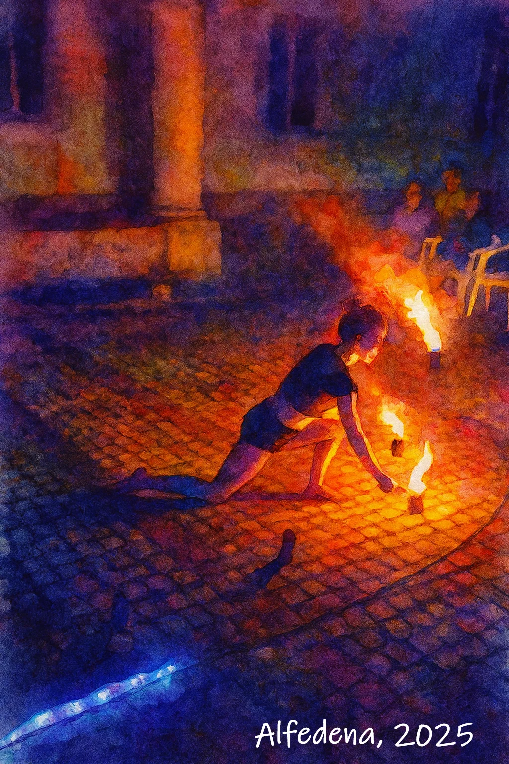 Una serata di magia e fuoco con Moko ad Alfedena