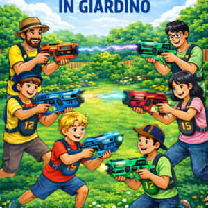 Battaglia Laser in Giardino