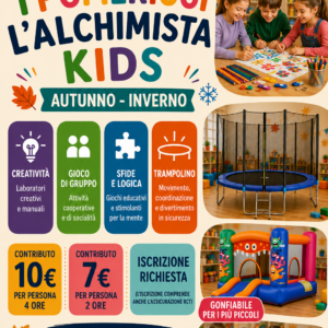 Pomeriggio Alchemico Kids - Autunno Inverno 2 ore