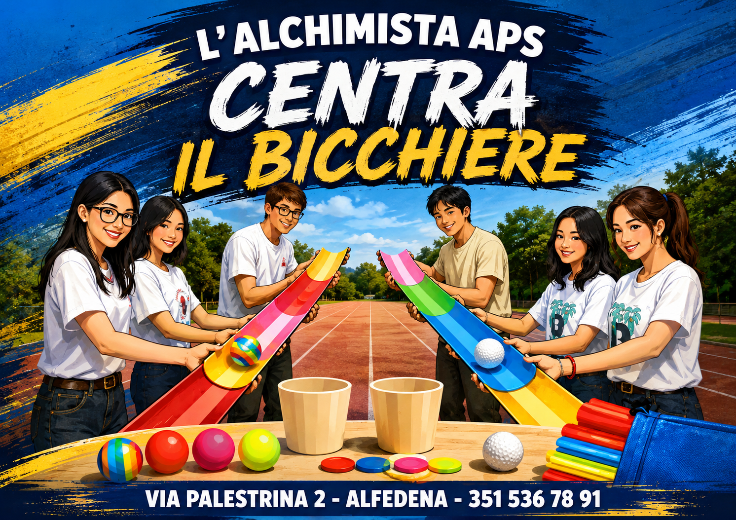 Gioco di Abilità – Centra il Bicchiere