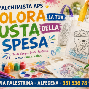 Colora la tua borsa della spesa
