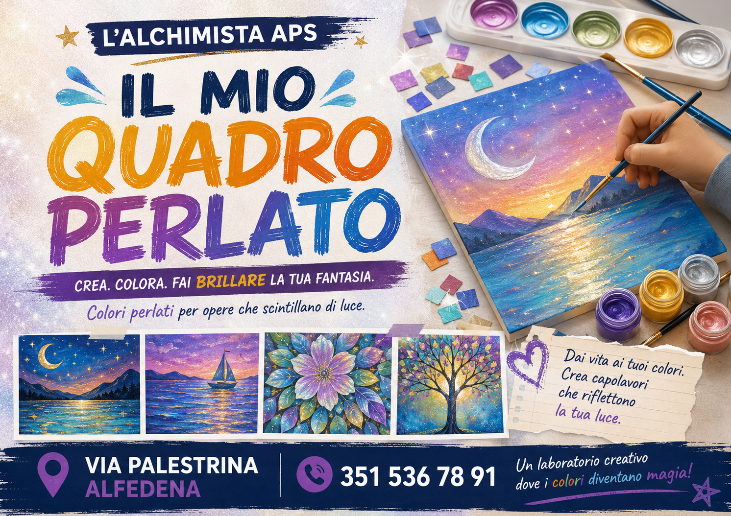 Il mio quadro perlato