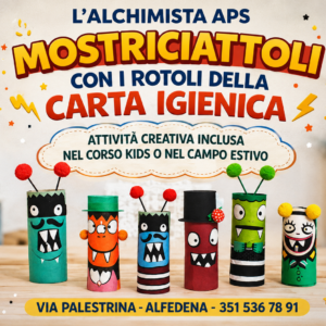 Mostriciattoli con i Rotoli di Carta Igienica
