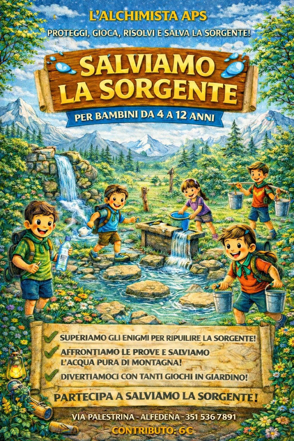 Esclusivo L'Alchimista: Salviamo la sorgente