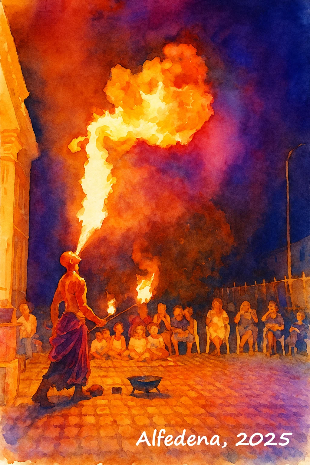 Una notte di fuoco, stupore e meraviglia con Nino Scaffidi