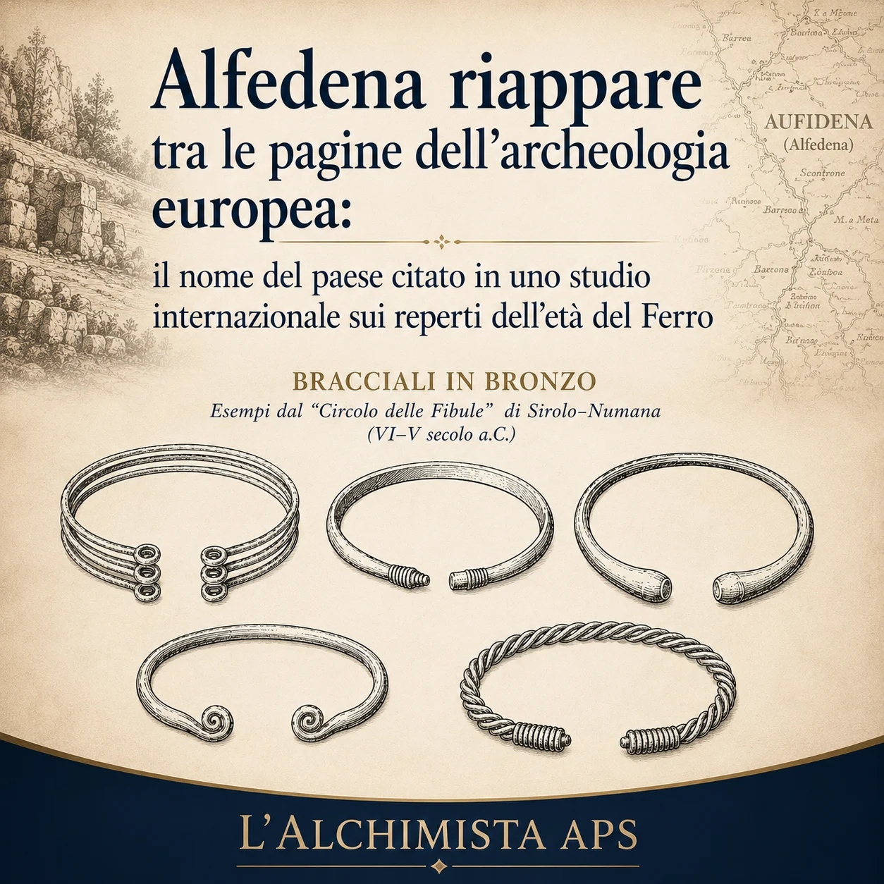 Alfedena riappare tra le pagine dell’archeologia europea: il nome del paese citato in uno studio internazionale sui reperti dell’età del Ferro