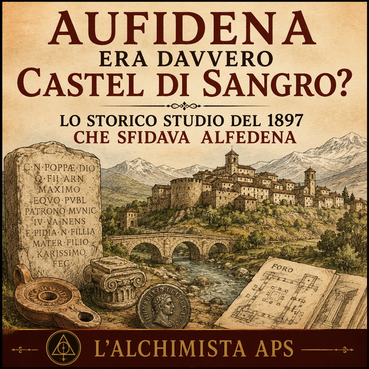 Aufidena era davvero Castel di Sangro? Lo storico studio del 1897 che sfidava Alfedena