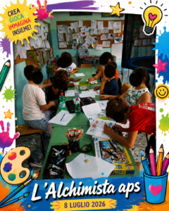 Un pomeriggio di creatività, fantasia e sorrisi a L’Alchimista APS