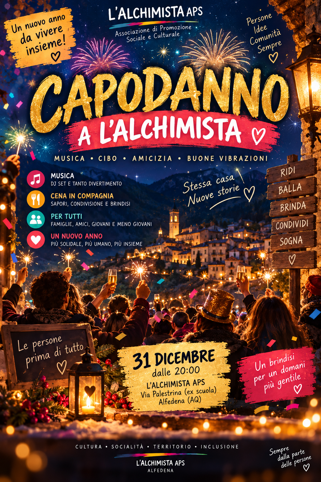 Capodanno a L’Alchimista