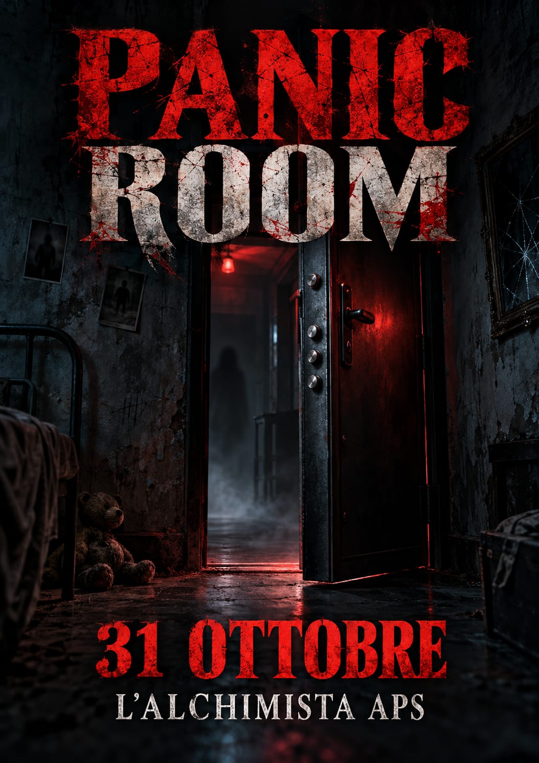 Panic Room: Esperienza horror riservata agli adulti e ai ragazzi dai 16 anni.