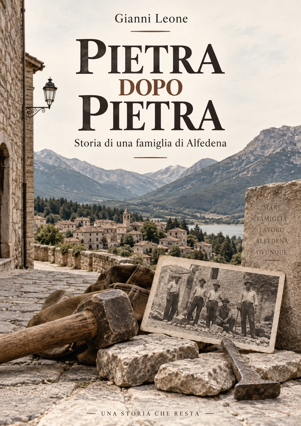 PIETRA DOPO PIETRA Storia di una famiglia di Alfedena di Gianni Leone
